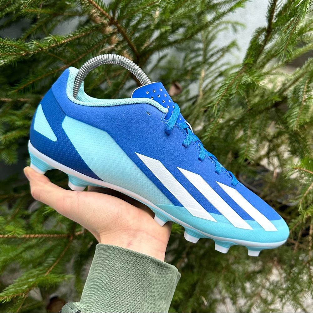 Soccer cleats Adidas X Crazyfast .4 FxG Flexible Ground Football Boots 10 us